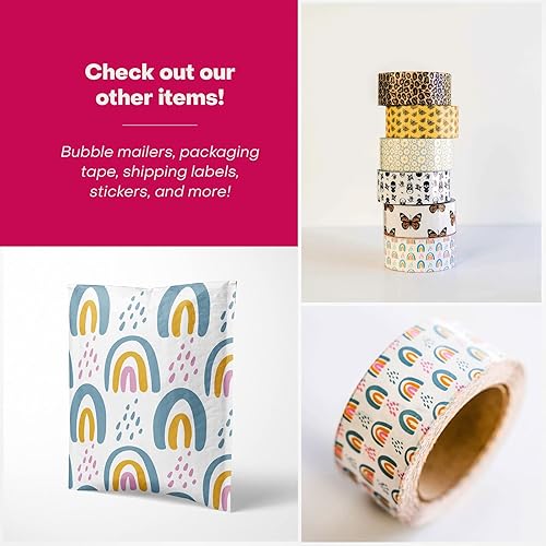 Miniatura 6 de Package Mint Calcomanías de agradecimiento de 1.5 pulgadas, 500 unidades, calcomanías de agradecimiento para embalaje, calcomanías de