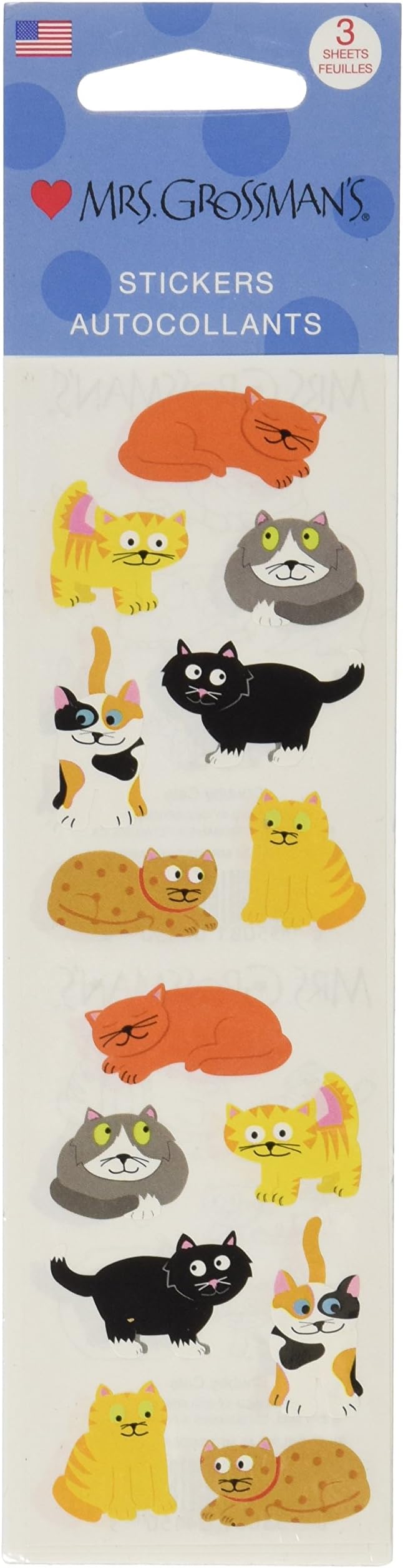 Mrs Grossman Stickers-Chubby Cats