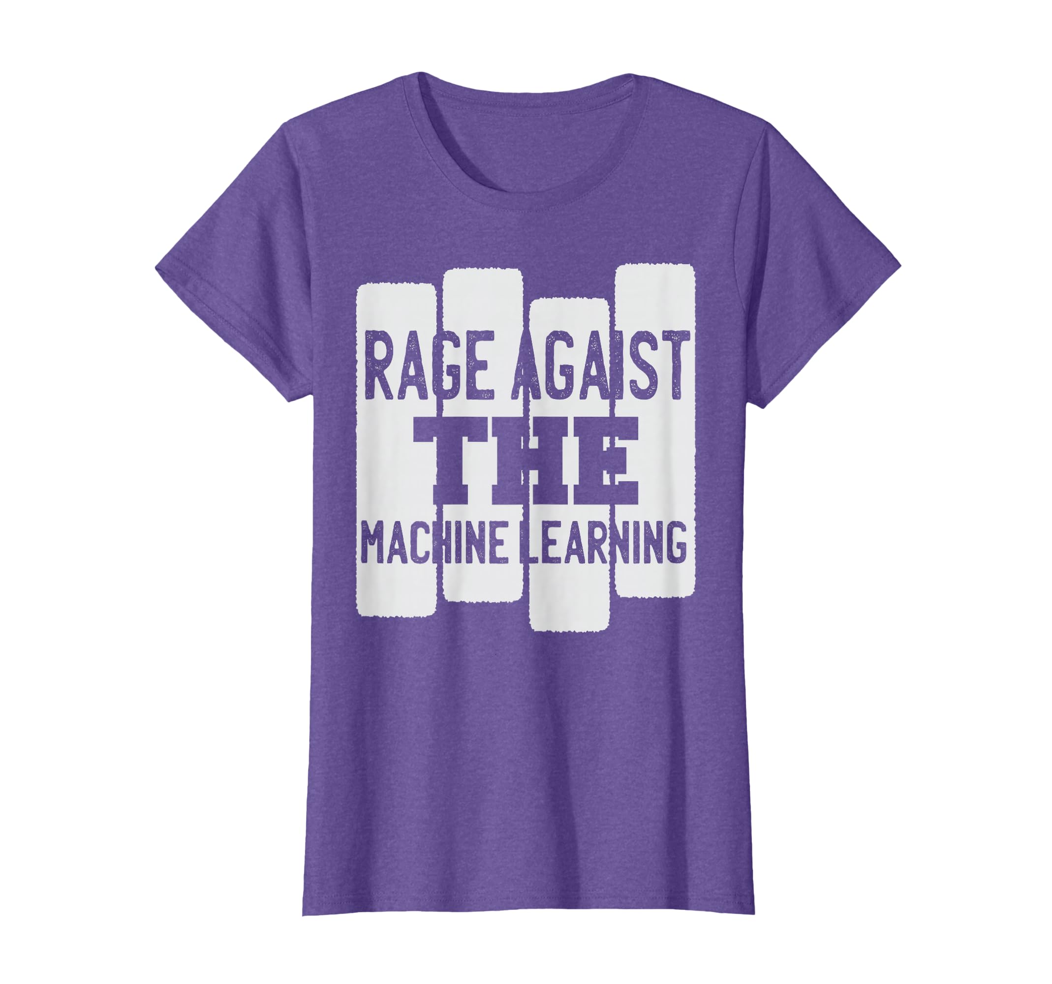 T-shirt Rage Against The Machine Learning Anti AI - Graphique Humour - Tailles S à XXXL - Neuf Sans étiquettes