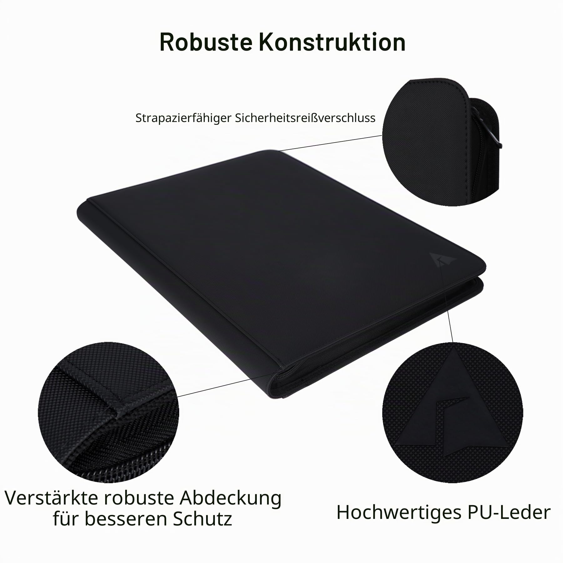 16 Pocket 1408 Pockets Card Binder, Large Ringless Side Loading Pockets Trading Card Album Folder for TCG