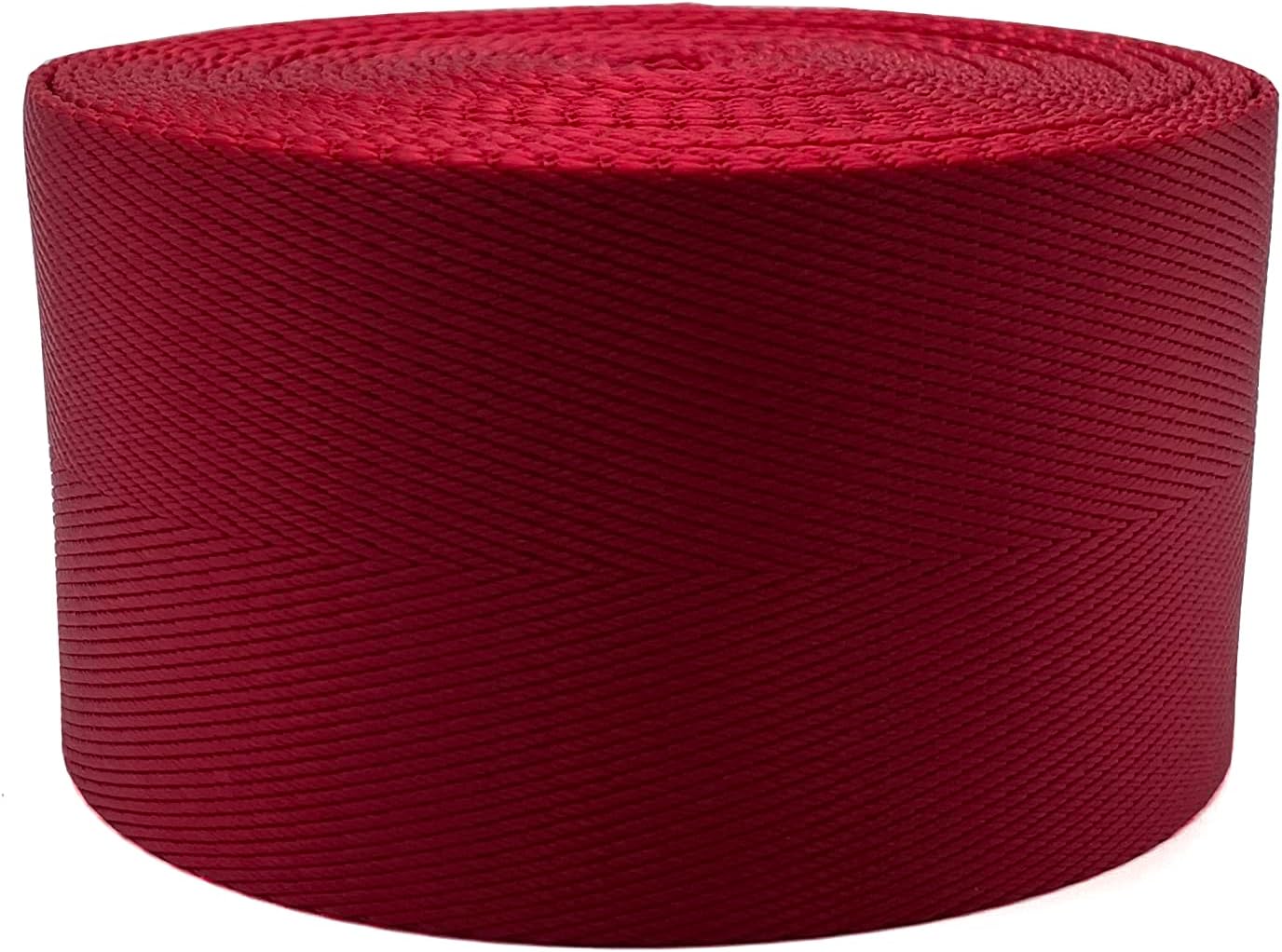 Nylon Webbing Ribbon 2 inch (50mm) Heavy Weight red Strap Replacement 5 Yards ZA39