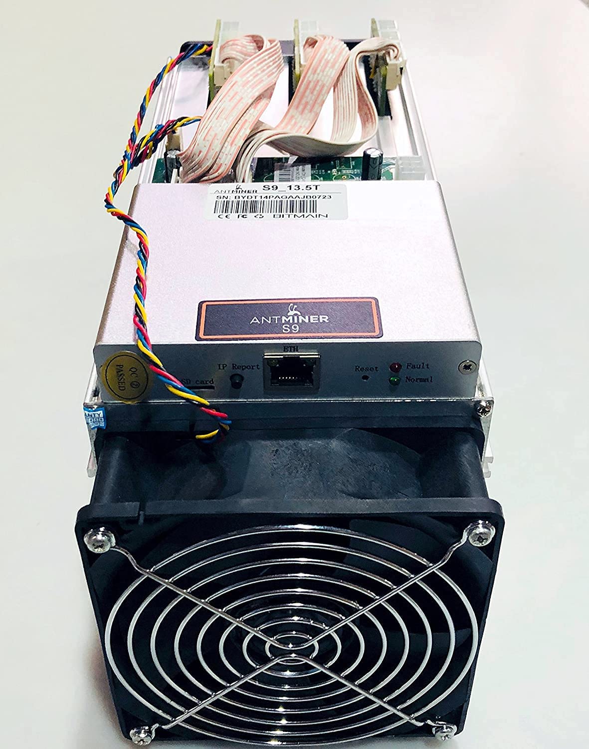 Amazon.in: Buy Bitmain Genuine Antminer S9 Bitcoin Miner, 0.098 J/Gh Power  Efficiency, 13.5Th/S Online at Low Prices in India | Generic Reviews &  Ratings