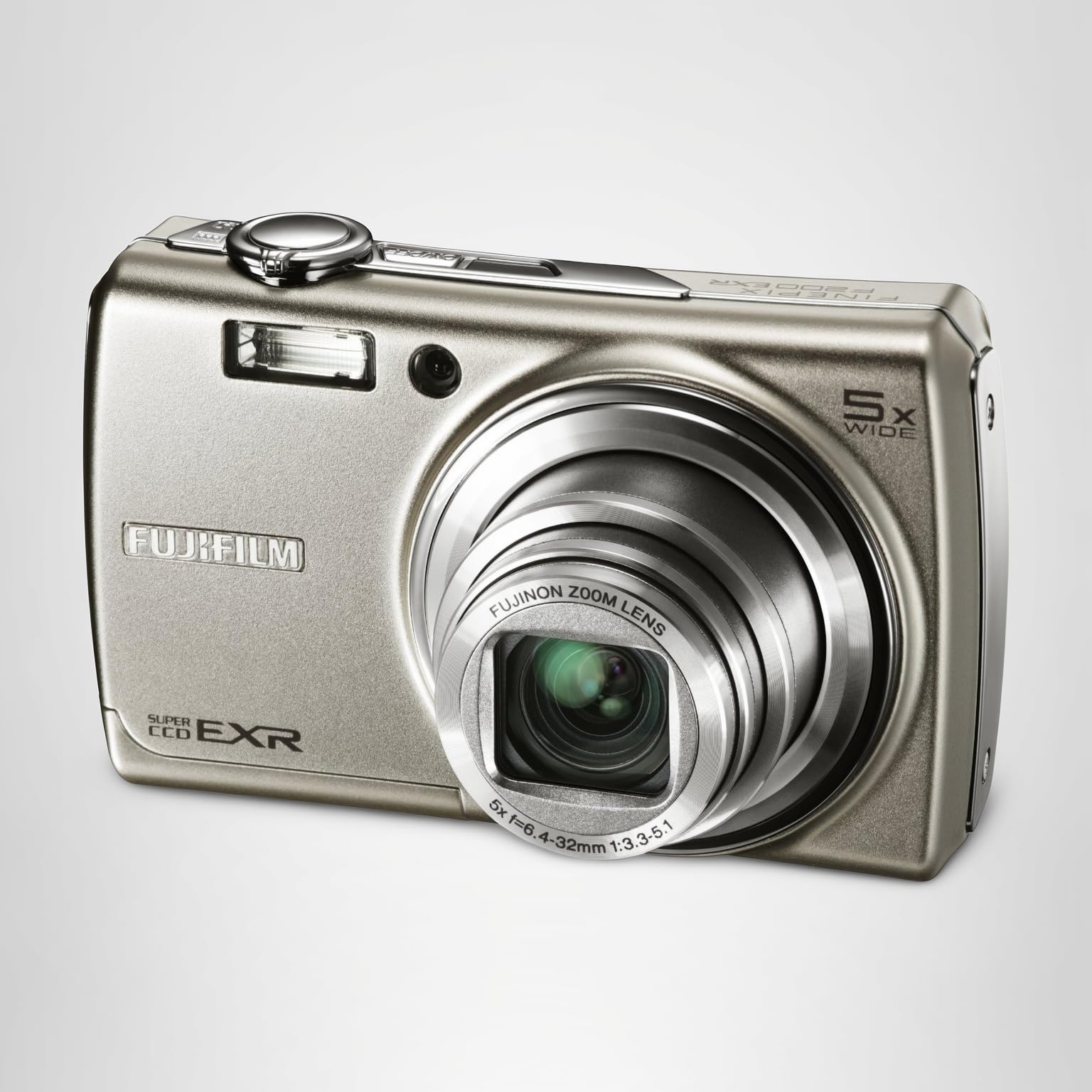 Amazon | FUJIFILM デジタルカメラ FinePix F200 EXR シルバー FX