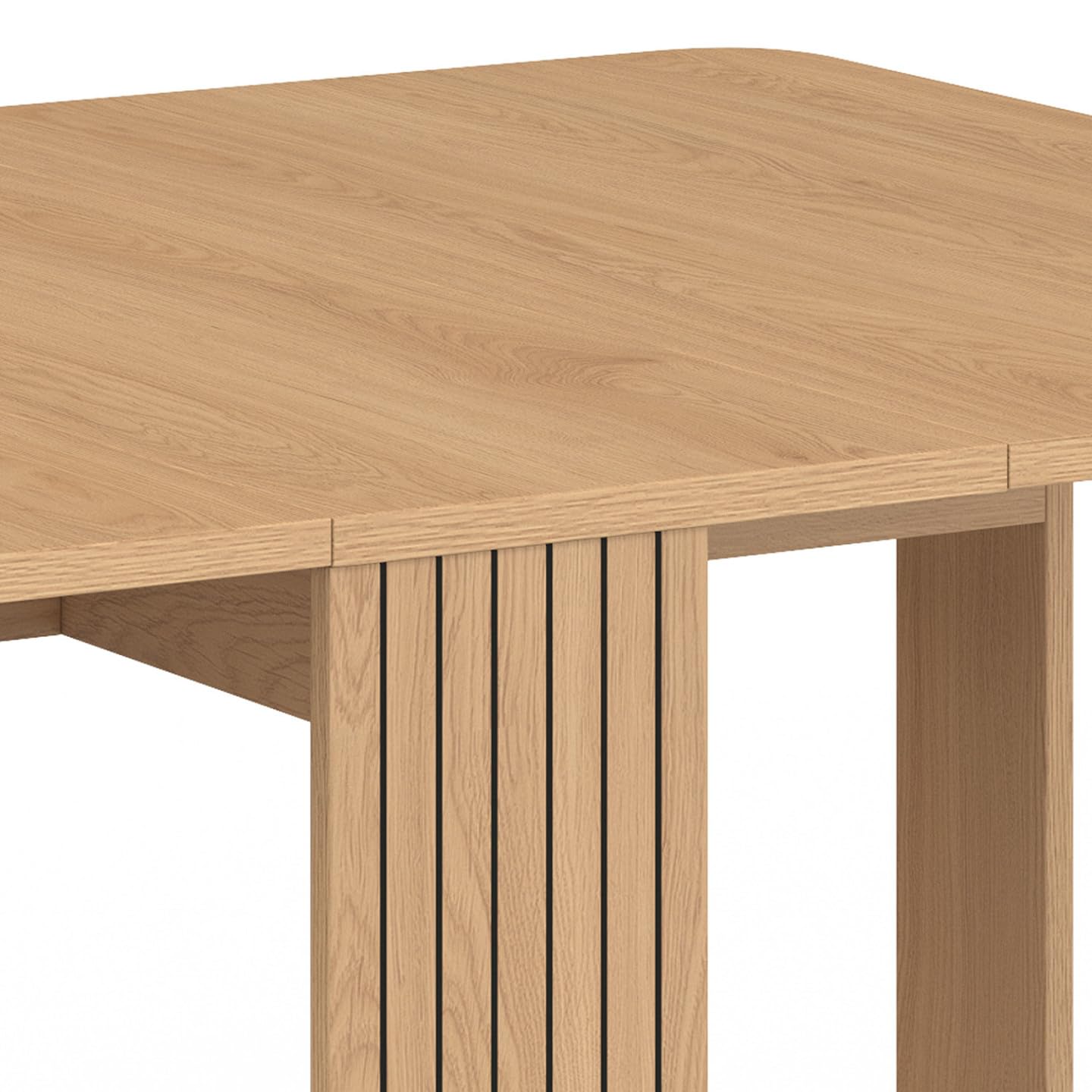 IDMarket - Table Console Pliable Juliette 2-4 Personnes 103 x 76 cm