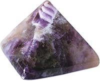 Vista 47 de Crystal Pyramid of Natural Rose Quartz Chakra Healing Stone, 1.5 inch