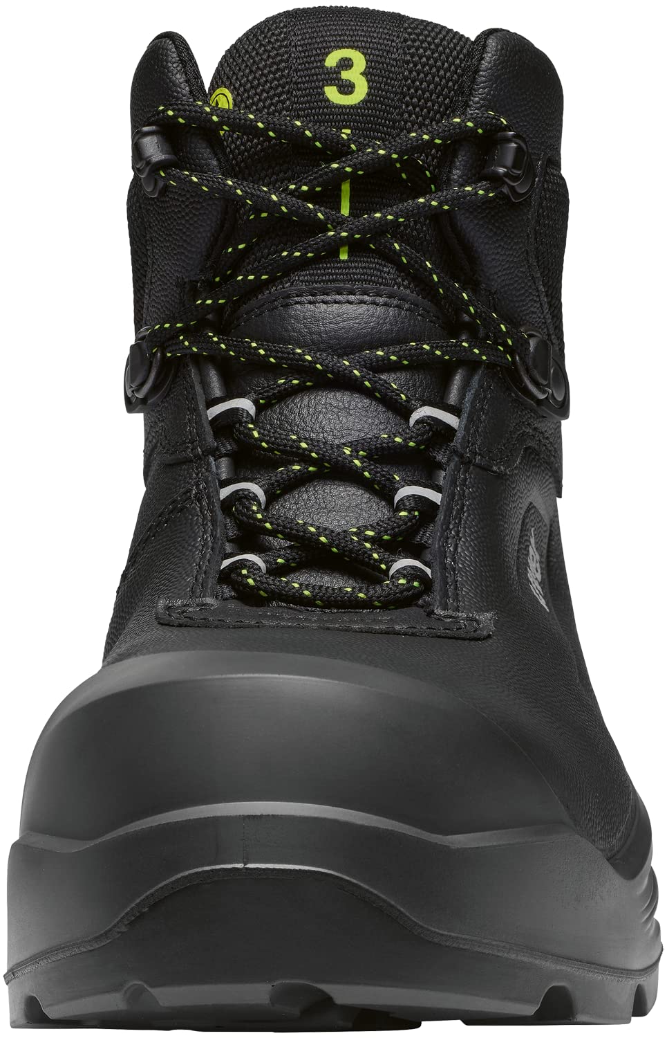 Uvex 3 Schnürstiefel S3 SRC ESD - Sicherheitsschuhe - Leder Arbeitsstiefel - wasserabweisende Sicherheitsstiefel - Weite 11
