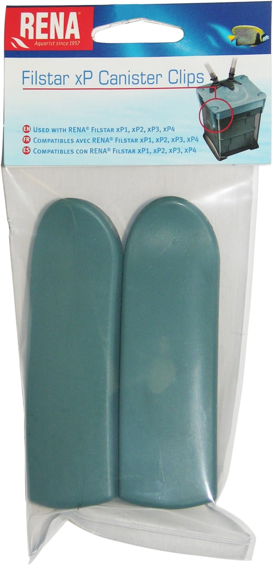 API FILSTAR XP CANISTER CLIPS Aquarium Canister Filter Spare Part 2-Count