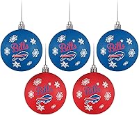 Vista 10 de FOCO Dallas Cowboys NFL 5 Pack Shatterproof Ball Ornament Set