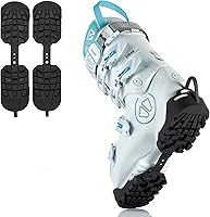 Sidas Ski Boot Traction Cleats - Flexible Rubber Spikes for Grip, Easy Walking & Sole Protection, One Size