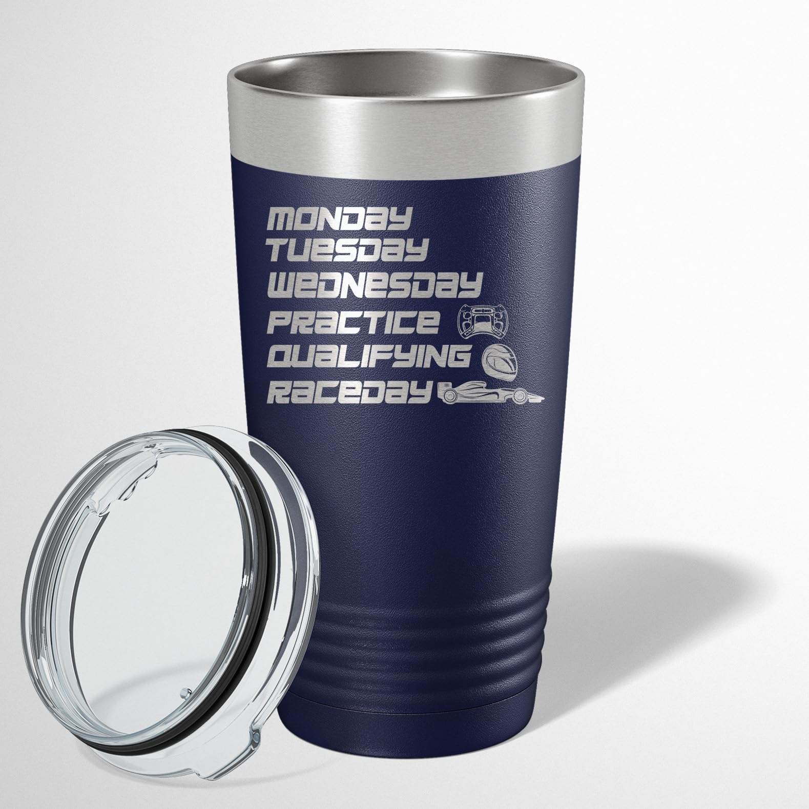F1 Racing Car Tumbler