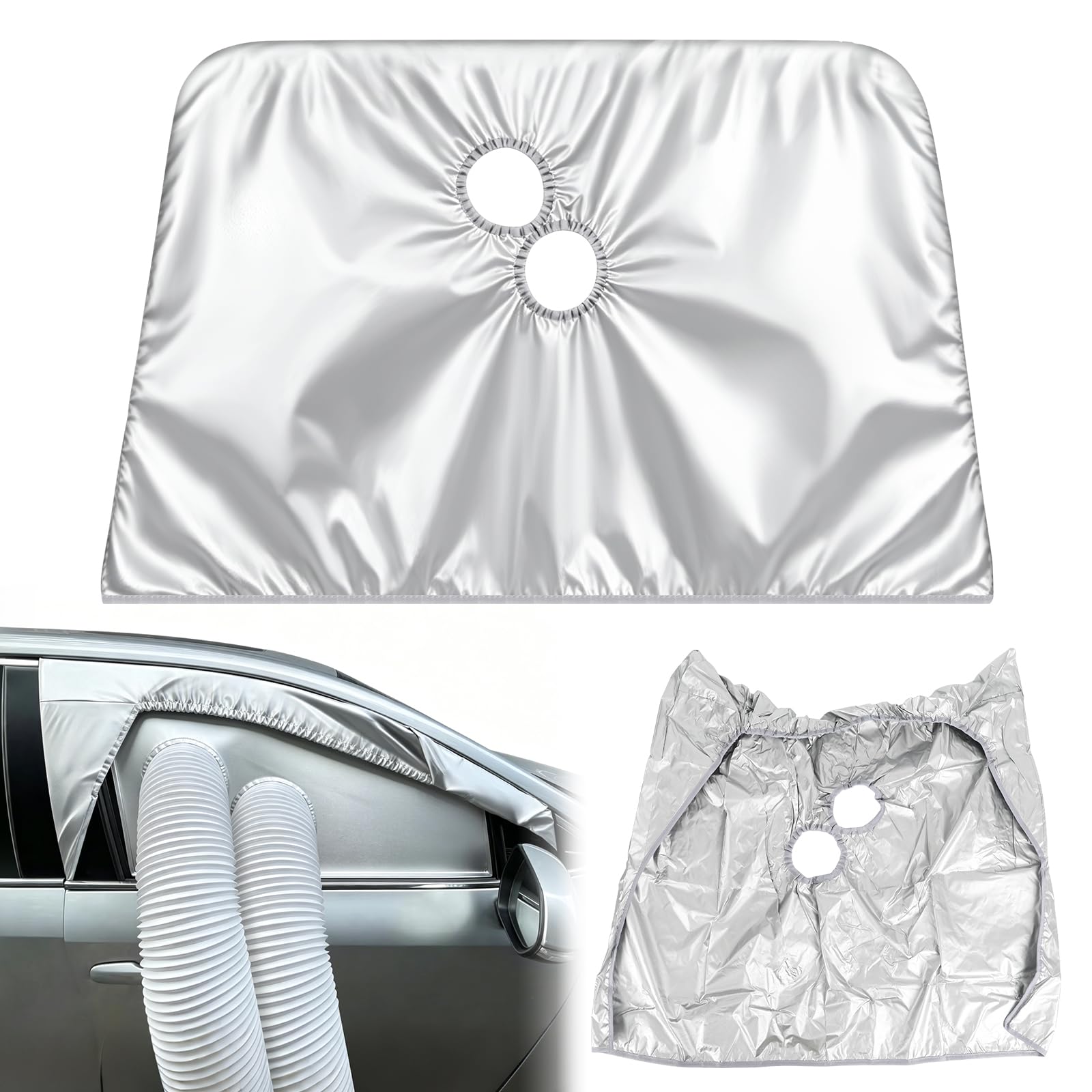 Amazon.co.jp: ZWPARTS スポットクーラー 窓パネル 車用 ポータブル
