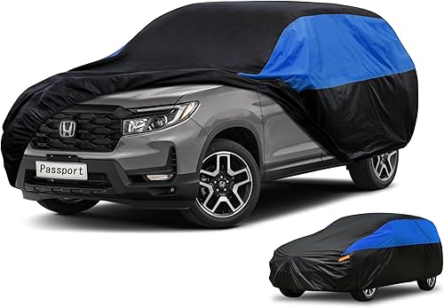 Miniatura 139 de Funda para automóvil Nissan Rogue impermeable para todo tipo de clima, cubierta exterior completa ligera para automóviles, exteriores, sol, UV, 08