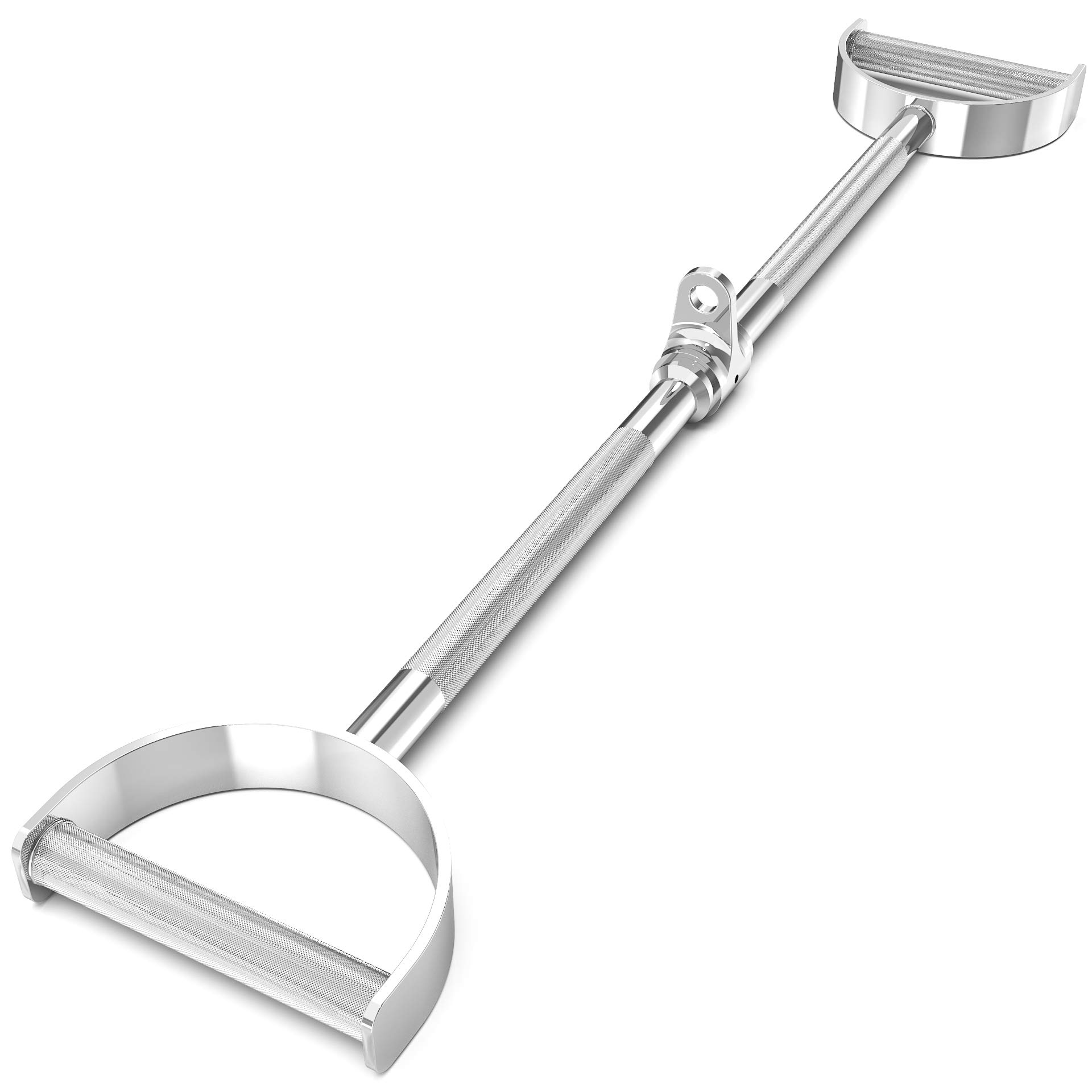 SynergeePro-Style LAT Bar Cable Attachment. Universal Attachment for Cable Machines. Pull Down/Press Down Bar Accessory. Available Sizes 24”, 34” and 38”