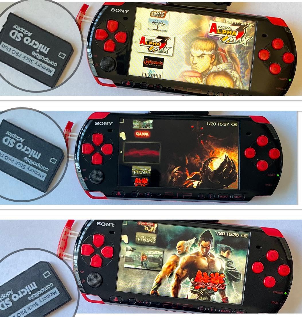 PSP メモリーカード付き Amazon | Micro SD TF - メモリースティック MS Pro Duo PSP