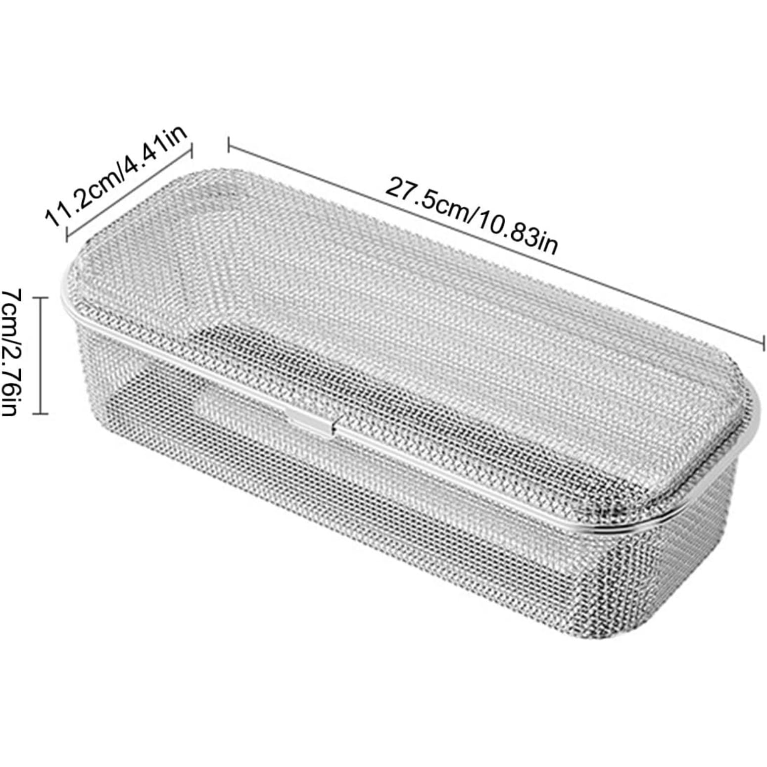Amazon｜食洗機用小物バスケット ステンレス カトラリークリーニング