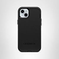 Vista 7 de OtterBox iPhone 15 Plus and iPhone 14 Plus Defender Series Case - Black, screenless, Rugged & Durable, with Port Protection, Includes Holster Clip