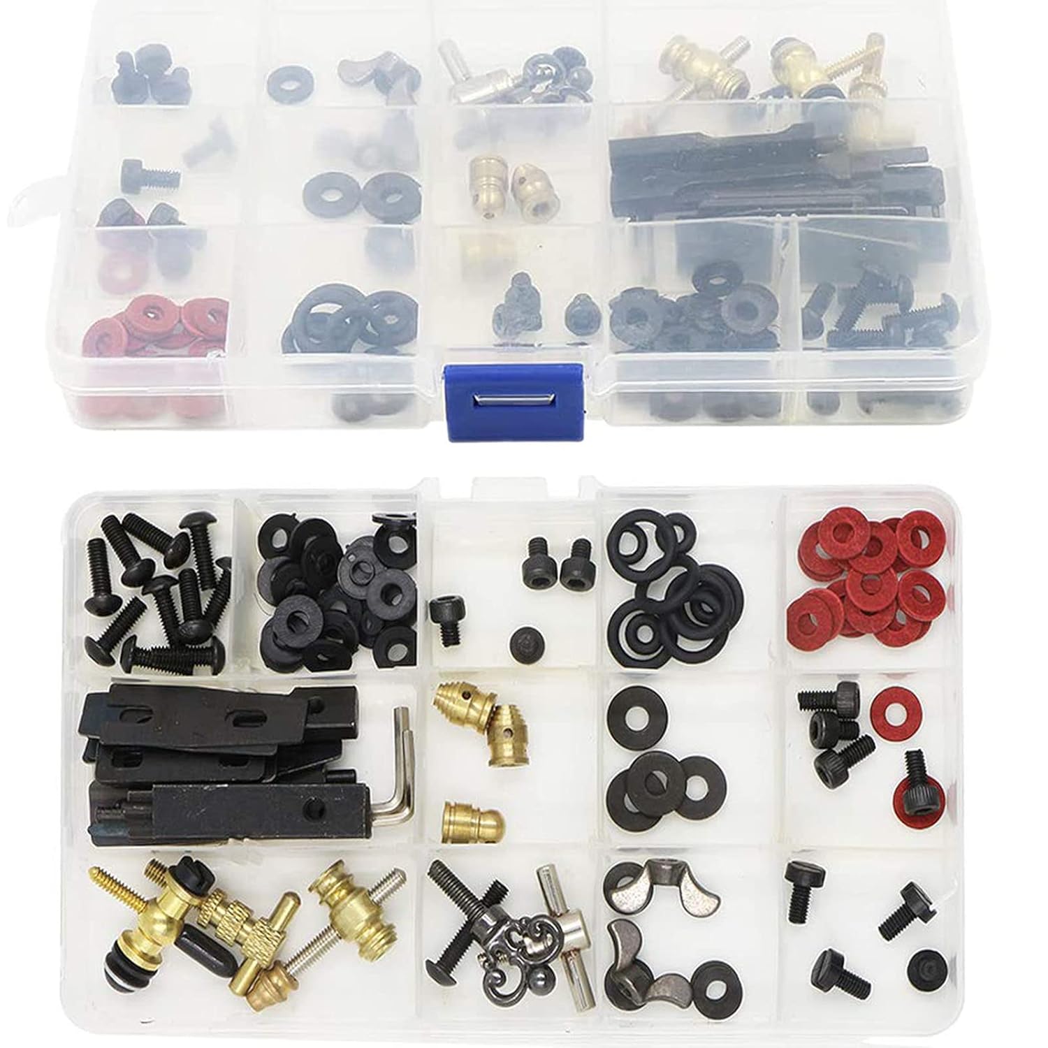 Tattoo Machine Parts Kit - NAQASE DIY Tattoo Parts Kit Tattoo Parts and Accessories with Box Repair Tattoo Parts Kit and Maintain Tattoo Kits for Tattoo supplies Tattoo Guns : Beauty & Personal Care