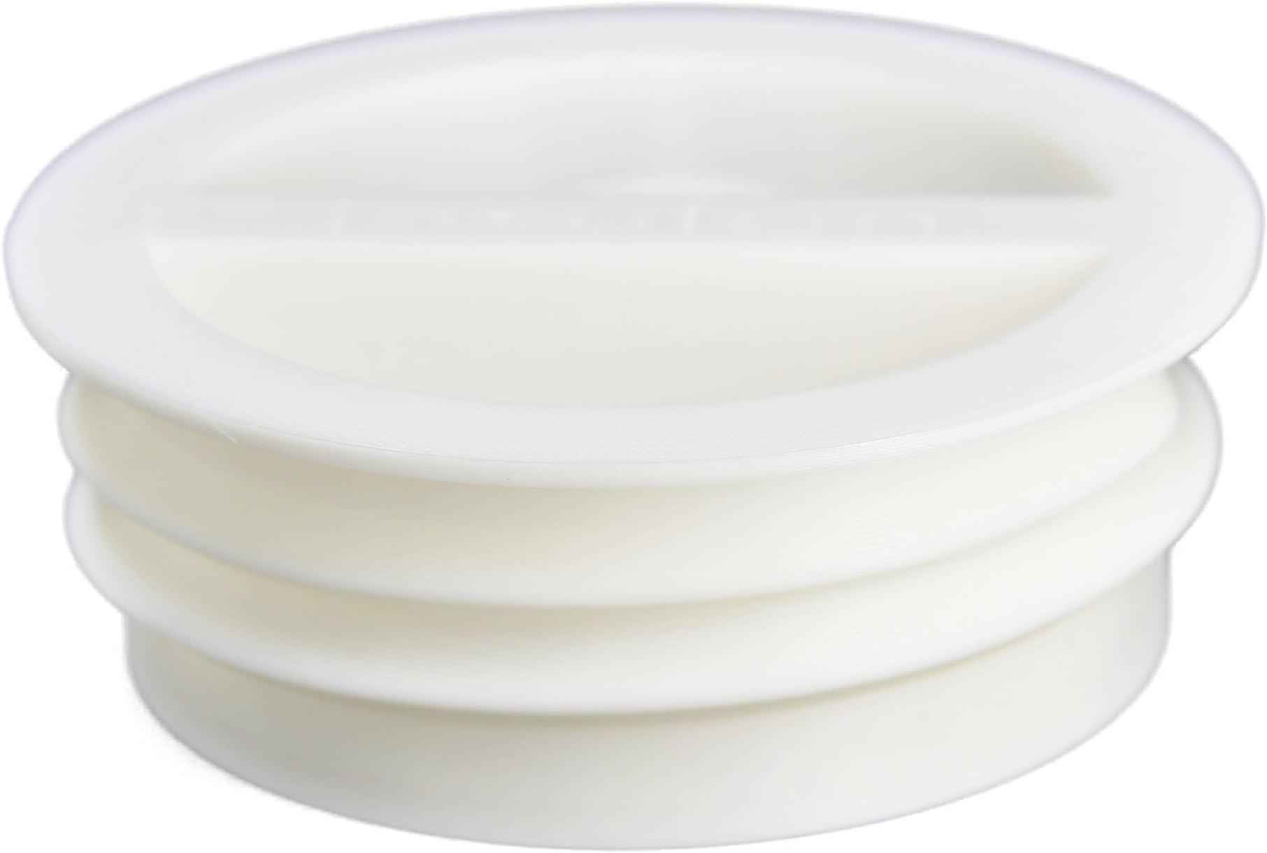 5-inch Tube Portable AC Exhaust Hose Wall Mount Plug - Clockwise Thread 5CWPLUG