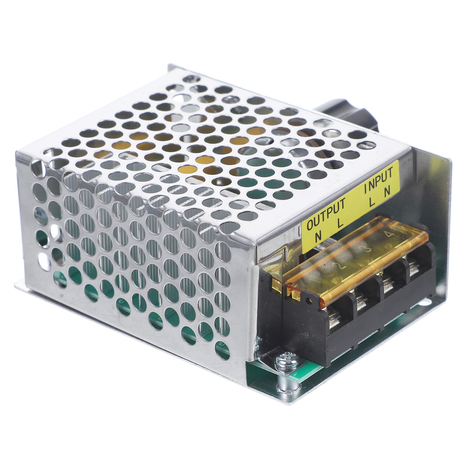Regulador de voltaje ajustable 4000w con carcasa de aluminio de 4 posiciones 8