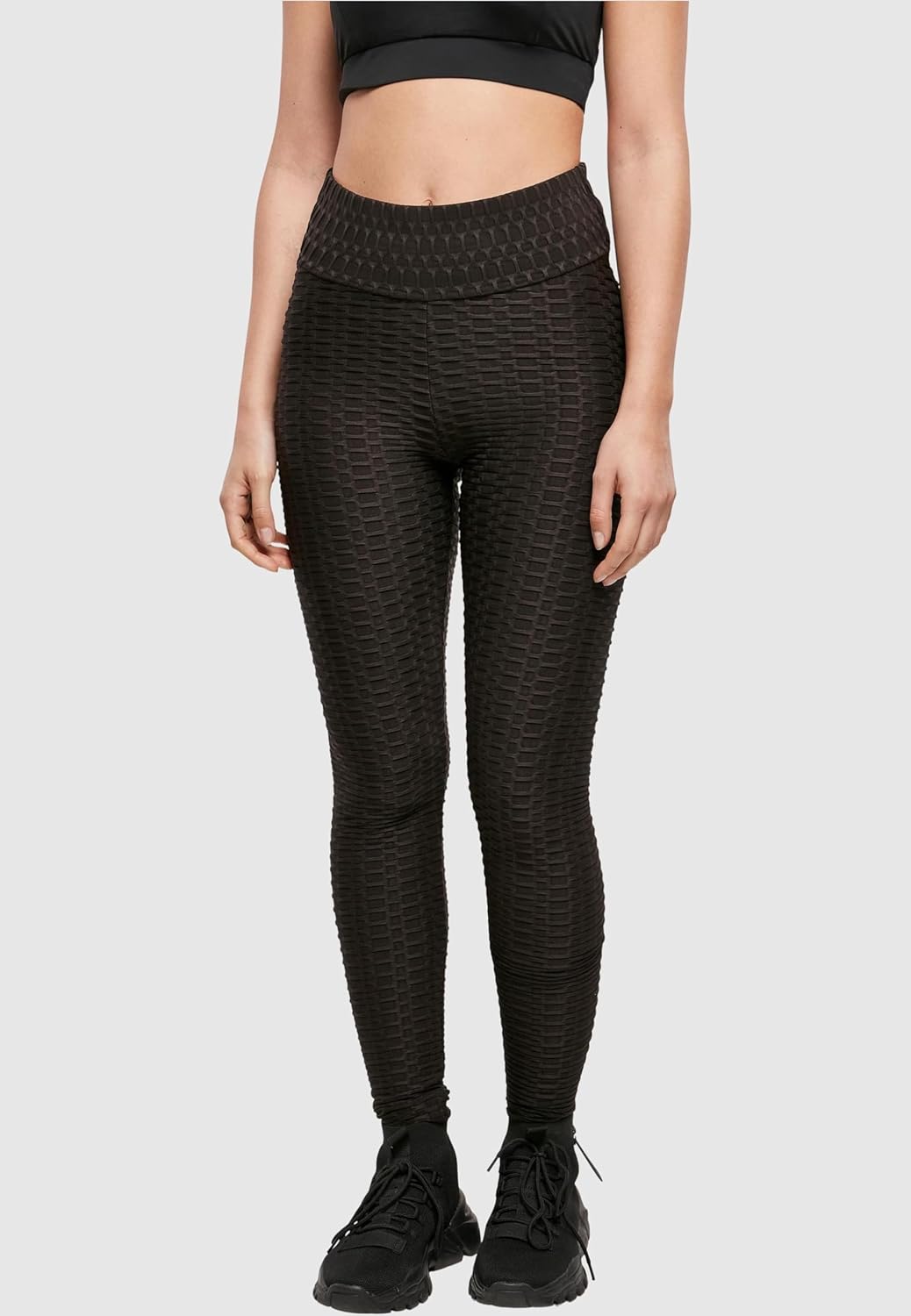 アーバン Classics レディース - High Waist ハニカム レギンス