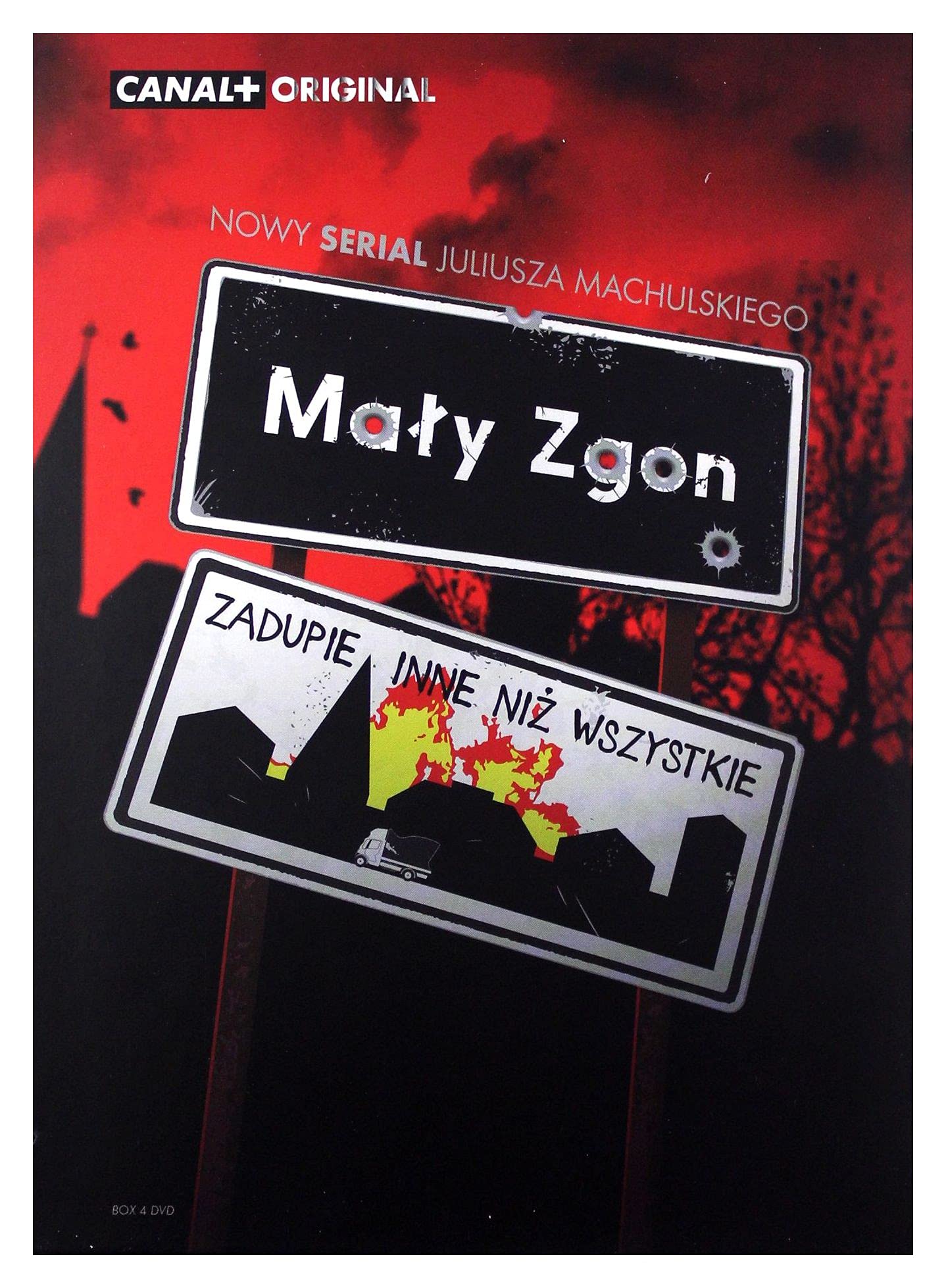 Maly zgon DVD importación pack de 4 discos serie de culto versión original