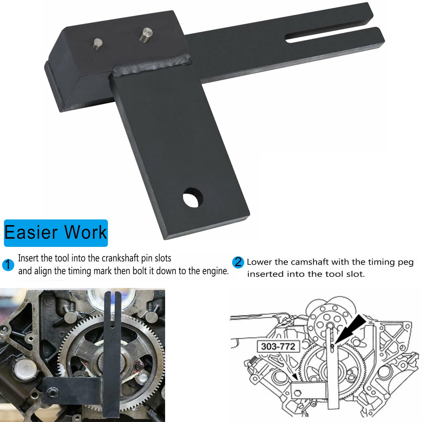 Camshaft & Crankshaft Alignment Timing Tool – For Ford Powerstroke 6.0L & 6.4L Diesel
