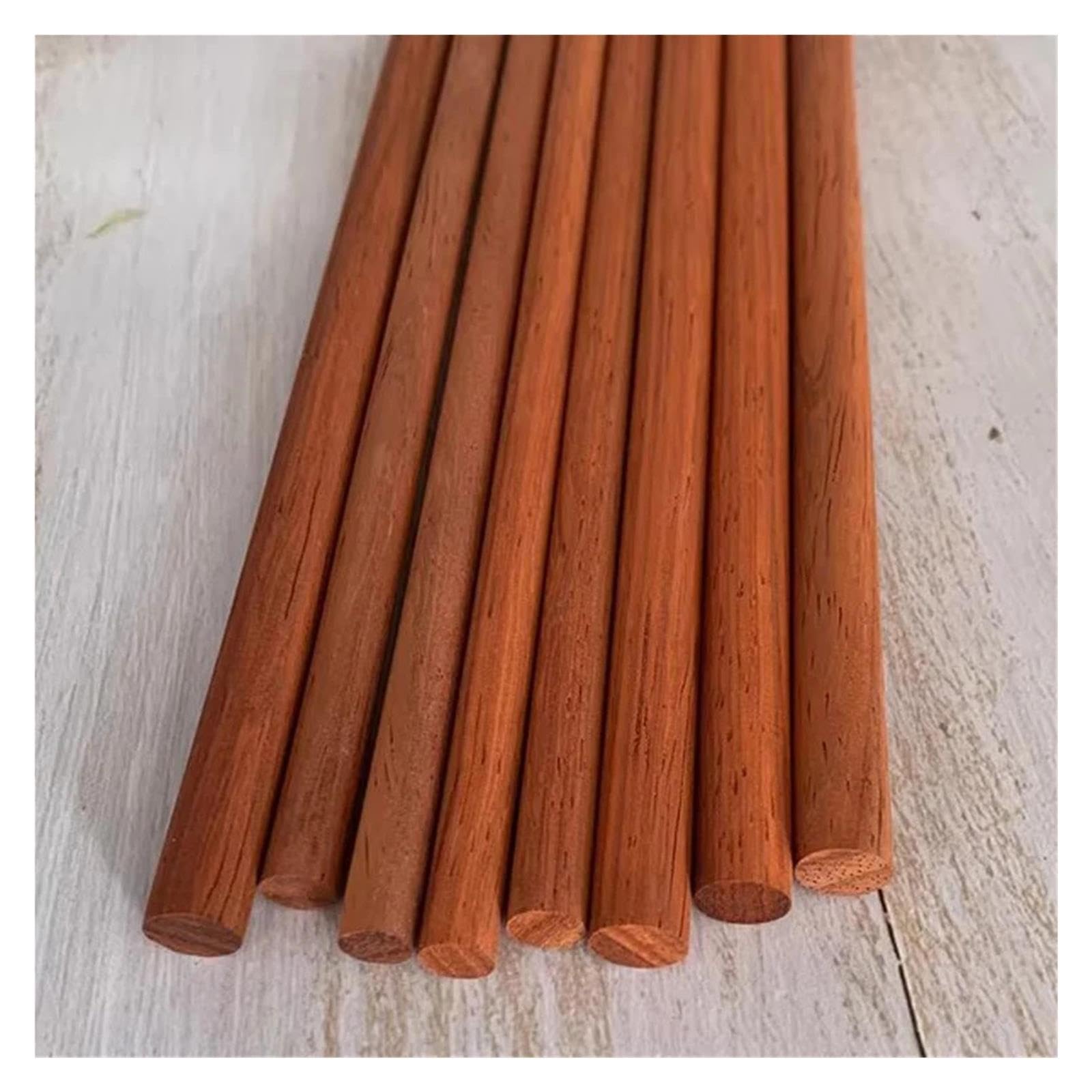 Bastelstäbchen Holz Holzstab aus rotem Rosenholz