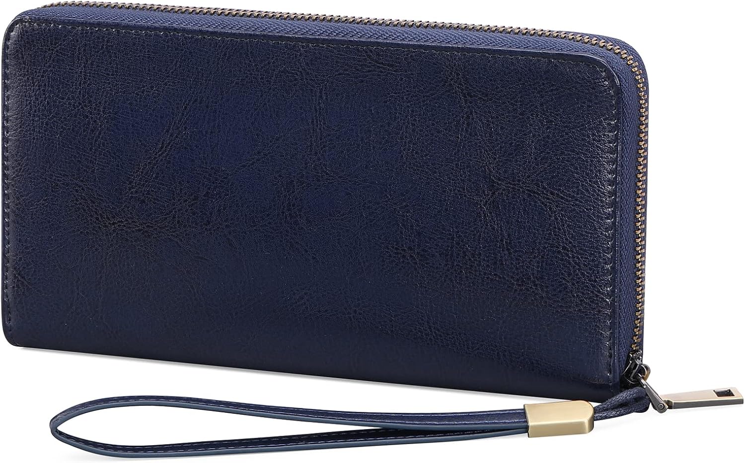 Portefeuille Femme SENDEFN RFID - Cuir Avec 9 Emplacements Cartes Et Pochette Zippée
