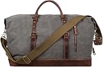 S-Zone Duffle Sac pour Voyage Toile Duffel Sac Porter sur Weekender Sac pour les hommes