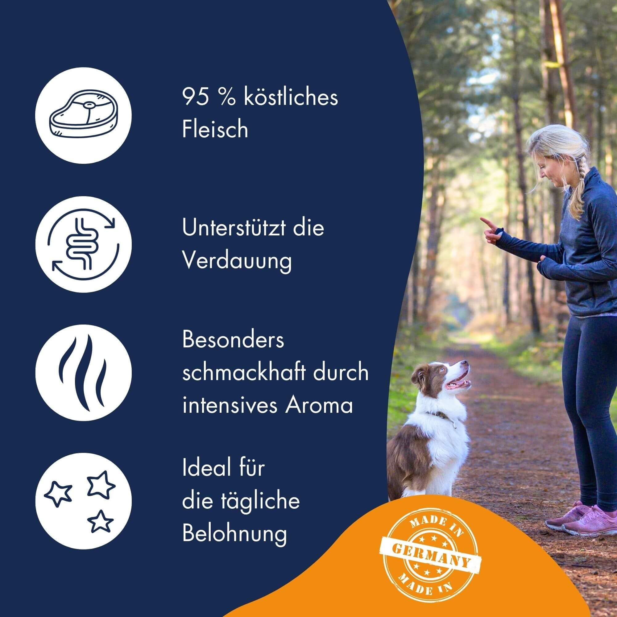 Trainee Snack Mega Mix 2 | Leckerli für Hunde & Katzen | 2 x 500 g