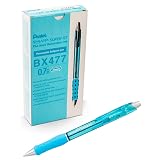 Pentel RSVP Super RT Ballpoint Pen, (0.7mm) Fine Line, Sky Blue Ink (BX477-S) – view 1