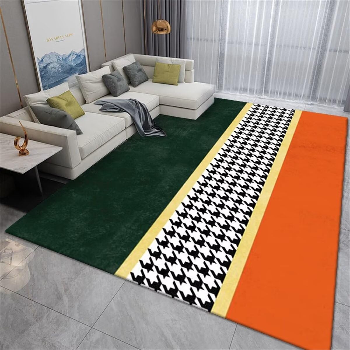 Tapis personnalisé sur mesure de la série Maroc pour espaces atypiques