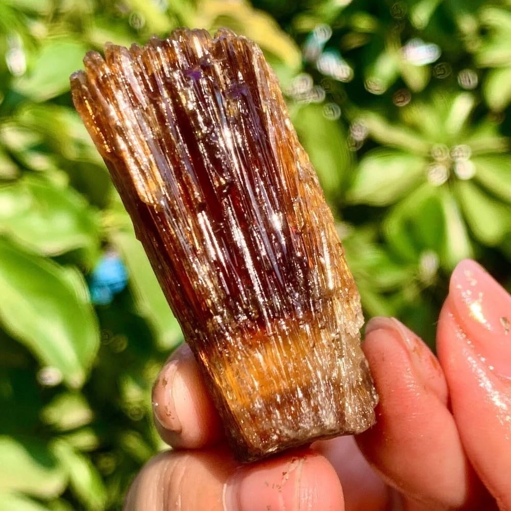 KJEBVHIRS Beautiful Amber Calcite Crystal Cluster geode Home Decoration (Size : 490-500g)