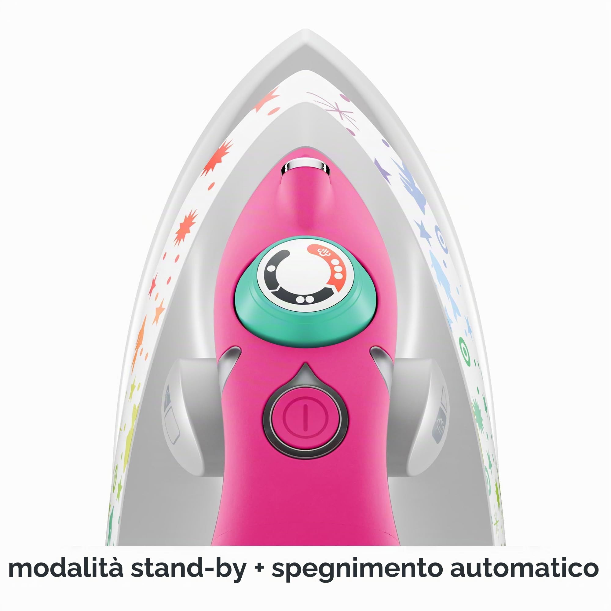 M3Pro Textile Compact Fabric Project Ferro da stiro a vapore con poggiaferro caldo Solemate, Tula Pink