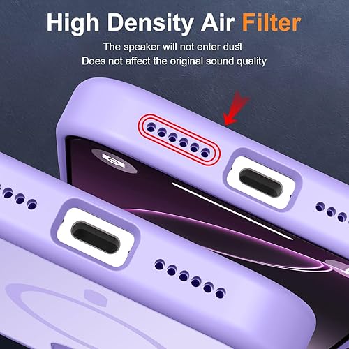 Vista 48 de MOCCA - Funda magnética resistente para iPhone 11 de 6.1 pulgadas, compatible con MagSafe, protector de pantalla de vidrio + protector de lente