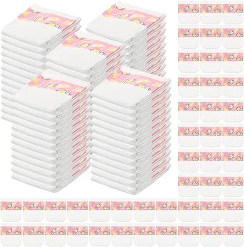 Libima 80 Pack Baby Doll Diapers Paper Reborn Doll Diapers