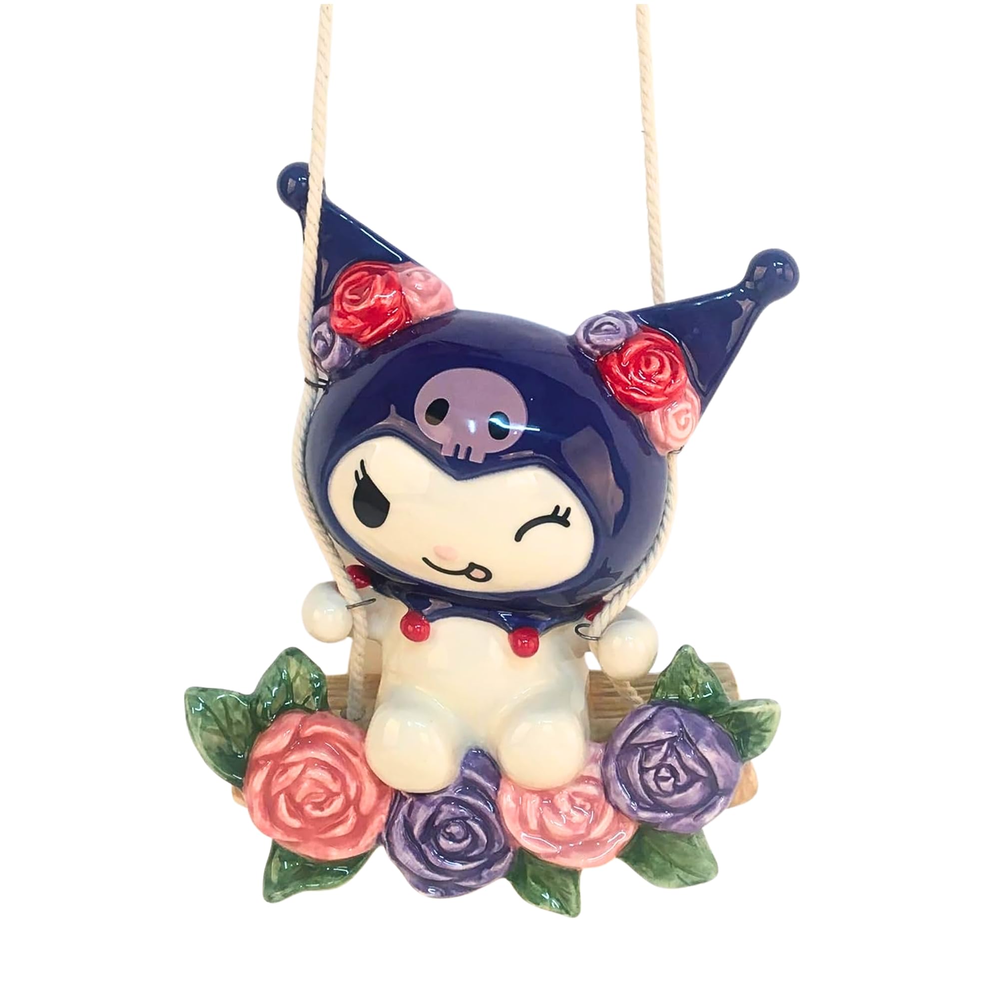 Amazon.com: Blue Sky Clayworks Kuromi Loves Springtime Garden