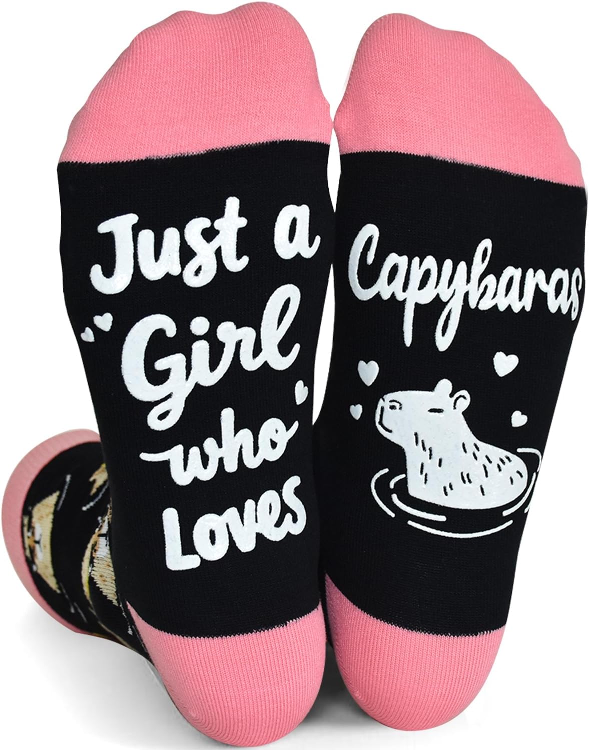 GOLIN Non Slip Socks for Women Girls, Novelty Animal Socks Funny Birthday Graduation Gifts for Animal Lovers