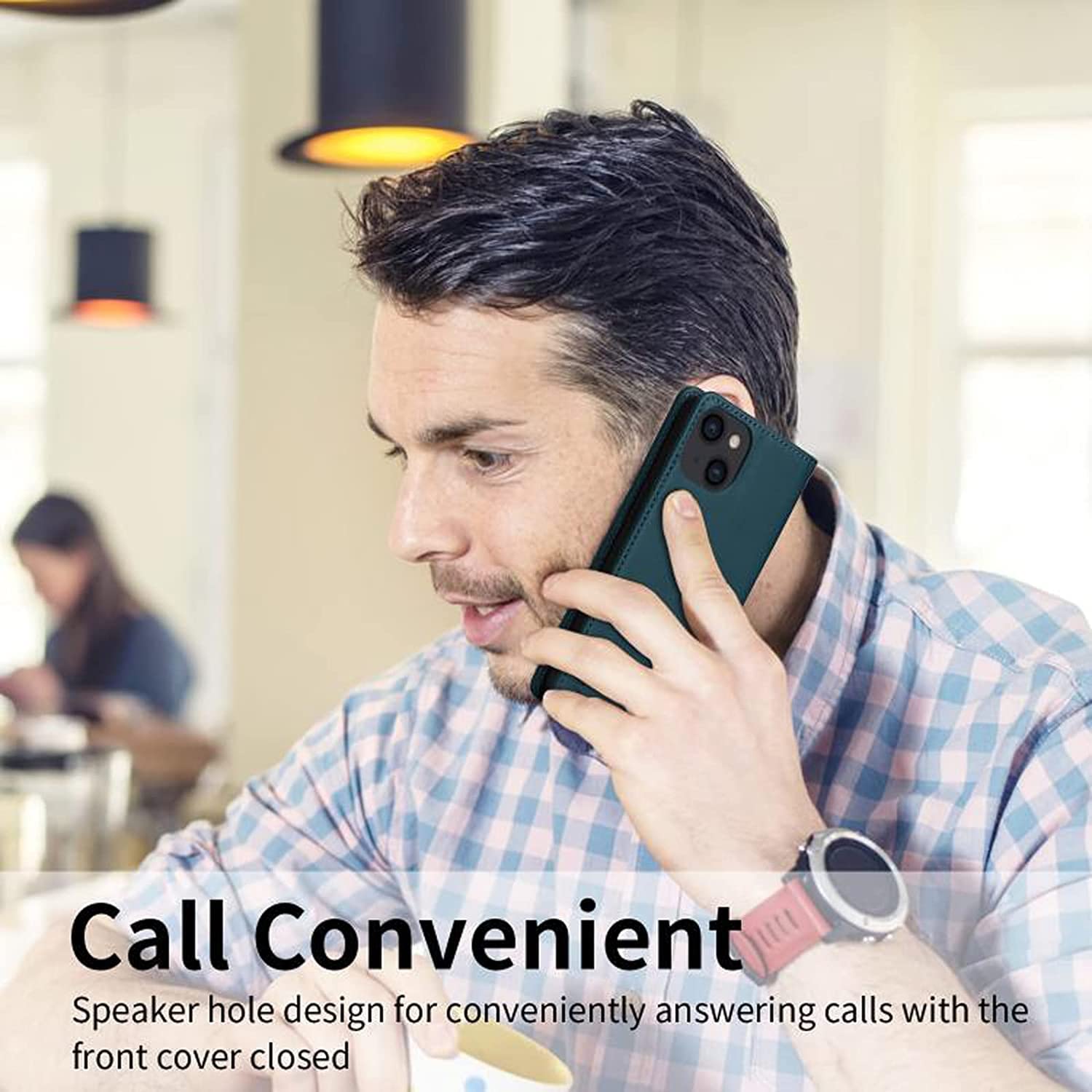 SCHIK Flip hoesje voor iPhone 14/14 Plus/14 Pro/14 Pro Max