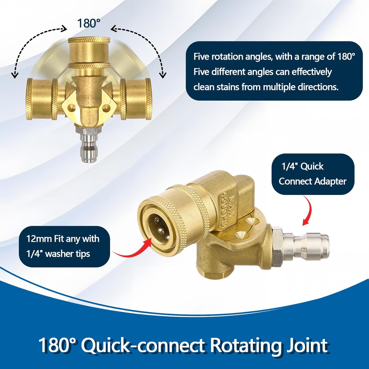 39" & 24" Radiator Cleaning Wand 2-Piece Set - Portable Radiator Cleaning Tool for Household Cars, Trucks, RV