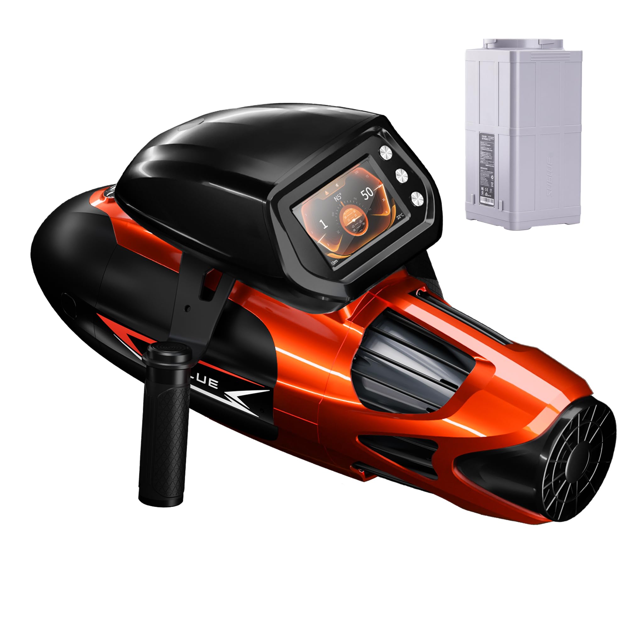 Sublue Steam Pump Jet Unterwasser-Scooter für Freitauchen, Gerätetauchen, Schnorcheln | Mit zusätzlicher Batterie
