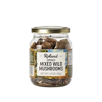 Roland Foods Dried Mixed Wild Mushrooms Specialty Imported Food, 1.41 Ounce, Pack of 1
