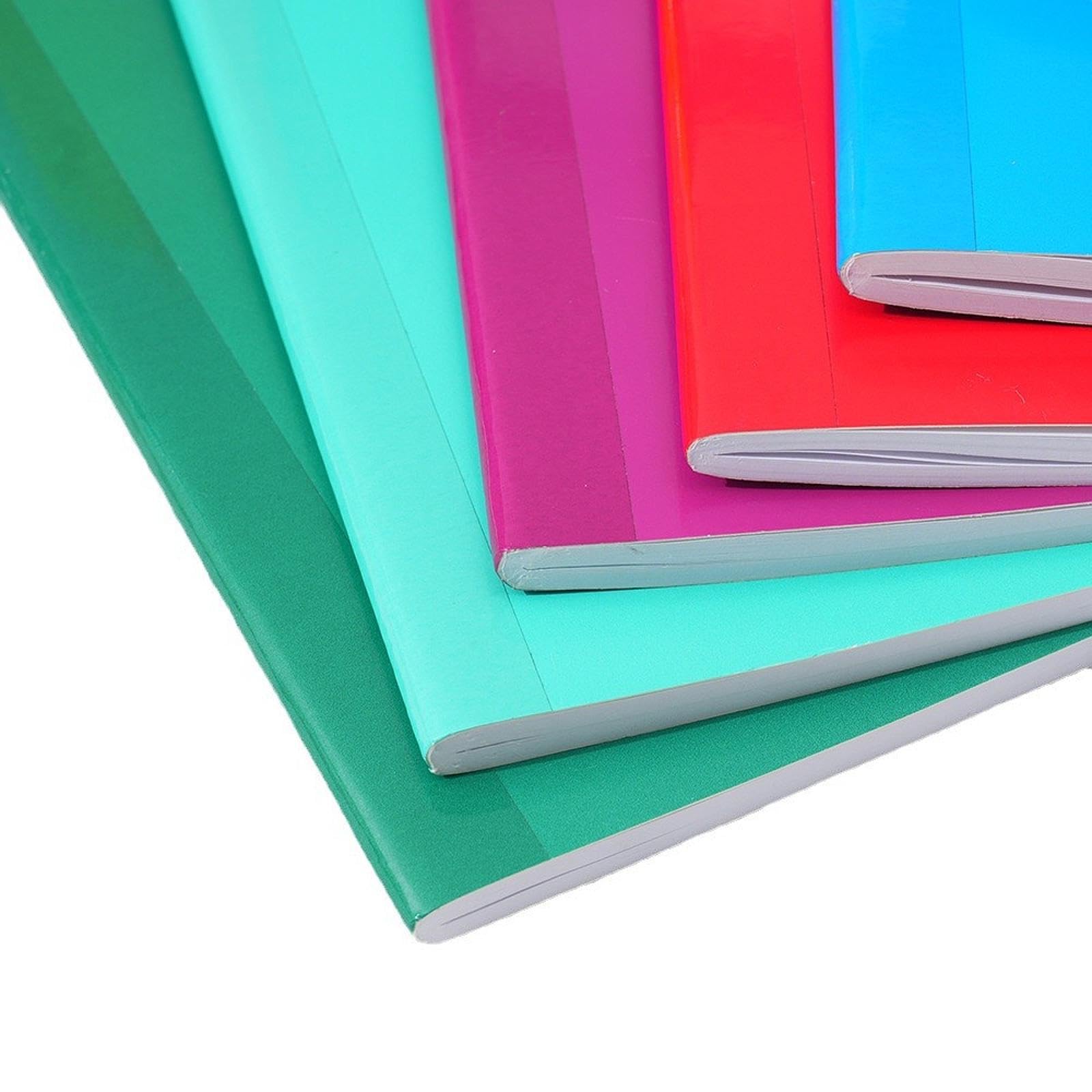 8 Pezzi Quaderno Blocco per Note Registro E Diario con Design Pulito E Minimalista Carta Liscia a Righe per Appunti Quotidiani Adatto per Ufficio Scu, Tinta Unita