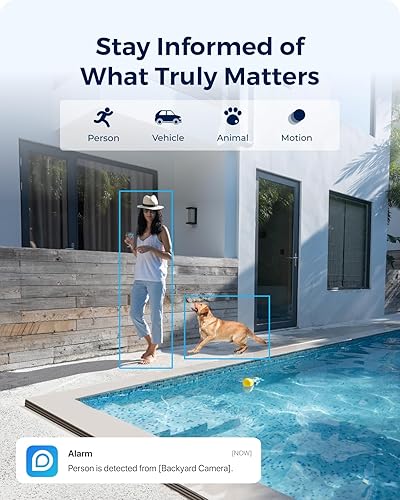 Miniatura 5 de REOLINK Cámaras de seguridad solar 4K inalámbricas para exteriores, inclinación panorámica de 360, visión nocturna a color de 8 MP, Wi-Fi 6 de 2.45