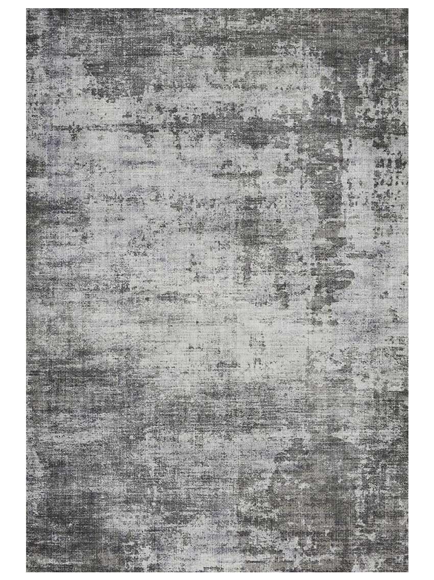 SOANNY Living Room Rug, 120x170 cm Modern Abstract Low Pile Area Carpet, Non-Slip Washable Mat for Bedroom Hallway, Kitchen