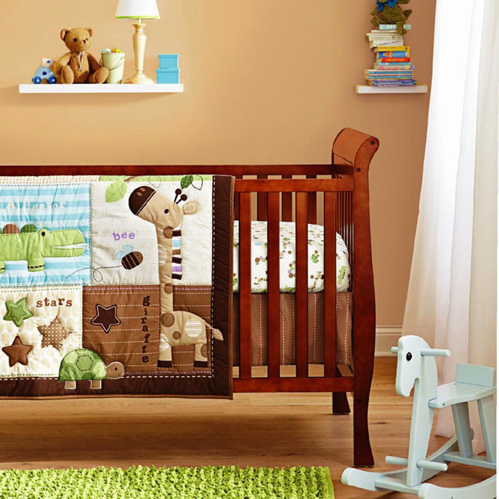 giraffe baby bedding