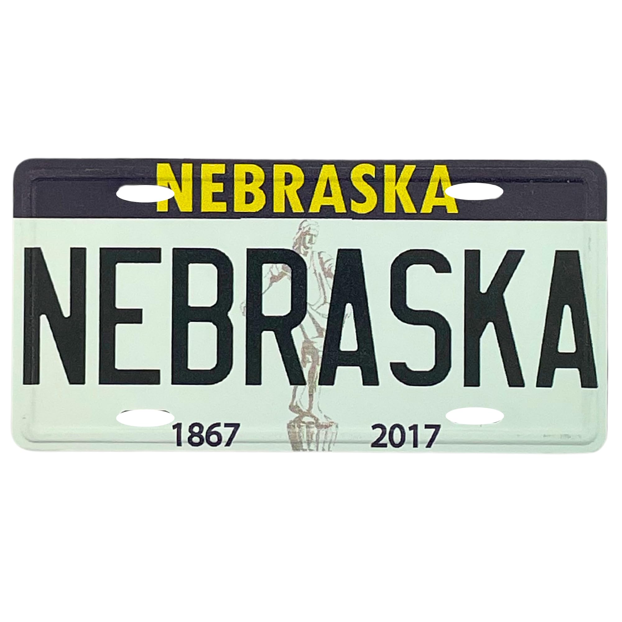 Amazon.com: Miniature Magnetic Nebraska License Plate, Ideal for