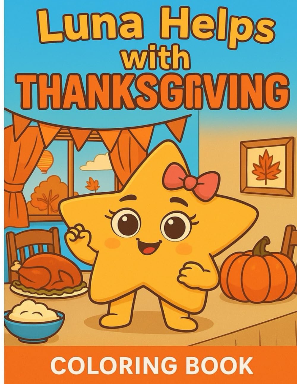 Luna helps with Thanksgiving (Luna the little star)