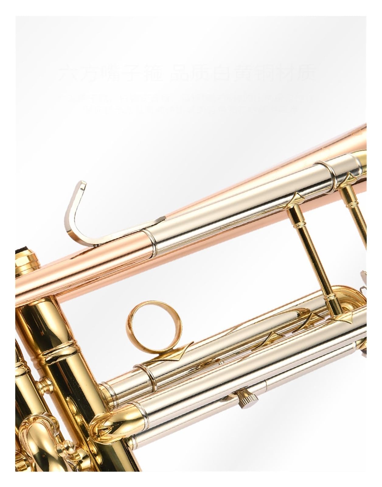 Trąbki Trąbka z klawiszami instrumentu Model TR500 profesjonalny instrument muzyczny grający na trąbce z płaskim klawiszem B