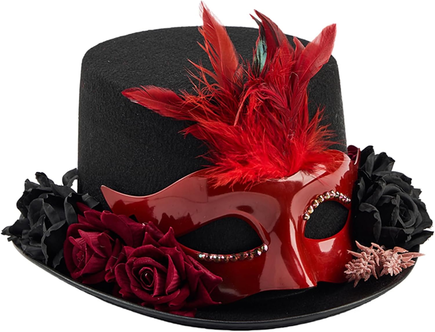 Trendy Masked Indumentum Hat for Cosplay Enthusiasts and Party Goers Easy to Use and Matching with Outfits Gras Festival